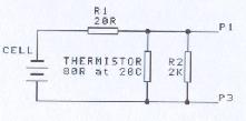 Thermistors in circuits always worry me