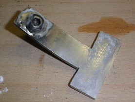 Solder the bolt